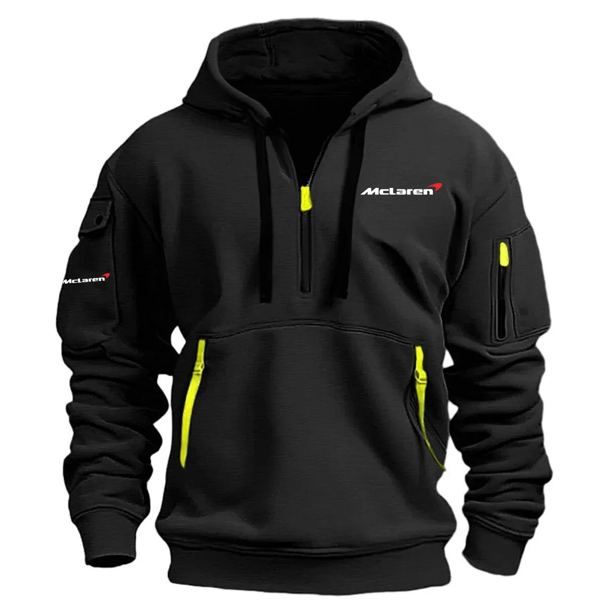 McLaren Exclusive Logo Half Zipper Hoodie OUFAHHZ0819MCLZ – McLaren Hoodie