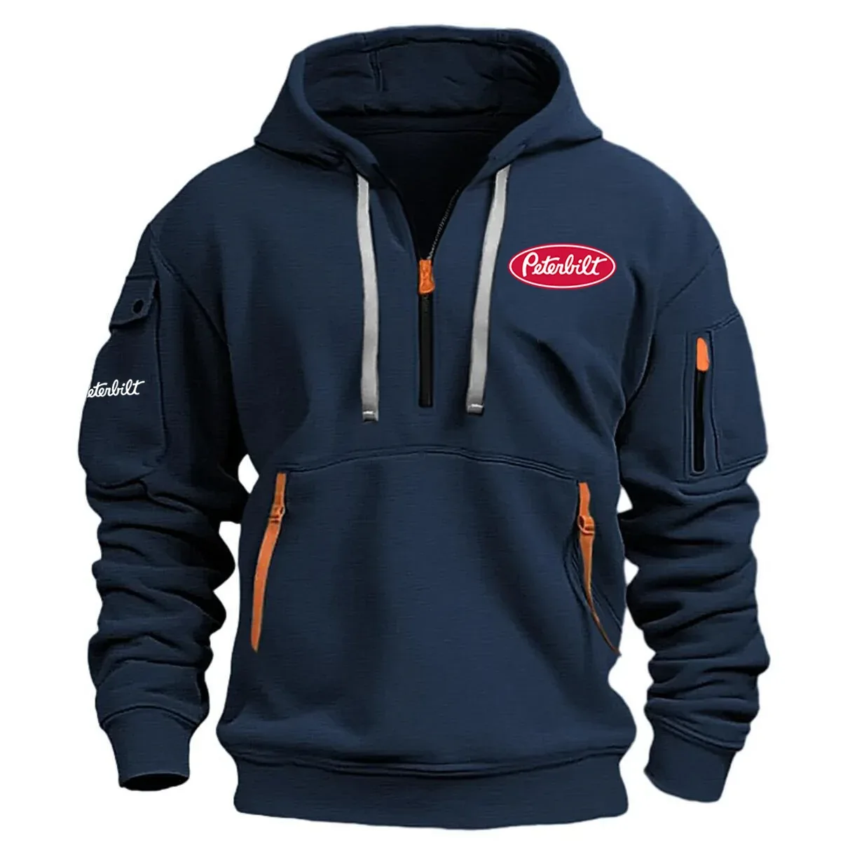 Peterbilt Exclusive Logo Half Zipper Hoodie OUFAHHZ0819PTZ – Peterbilt Hoodie Peterbilt Exclusive Logo Half Zipper Hoodie OUFAHHZ0819PTZ – Peterbilt Hoodie