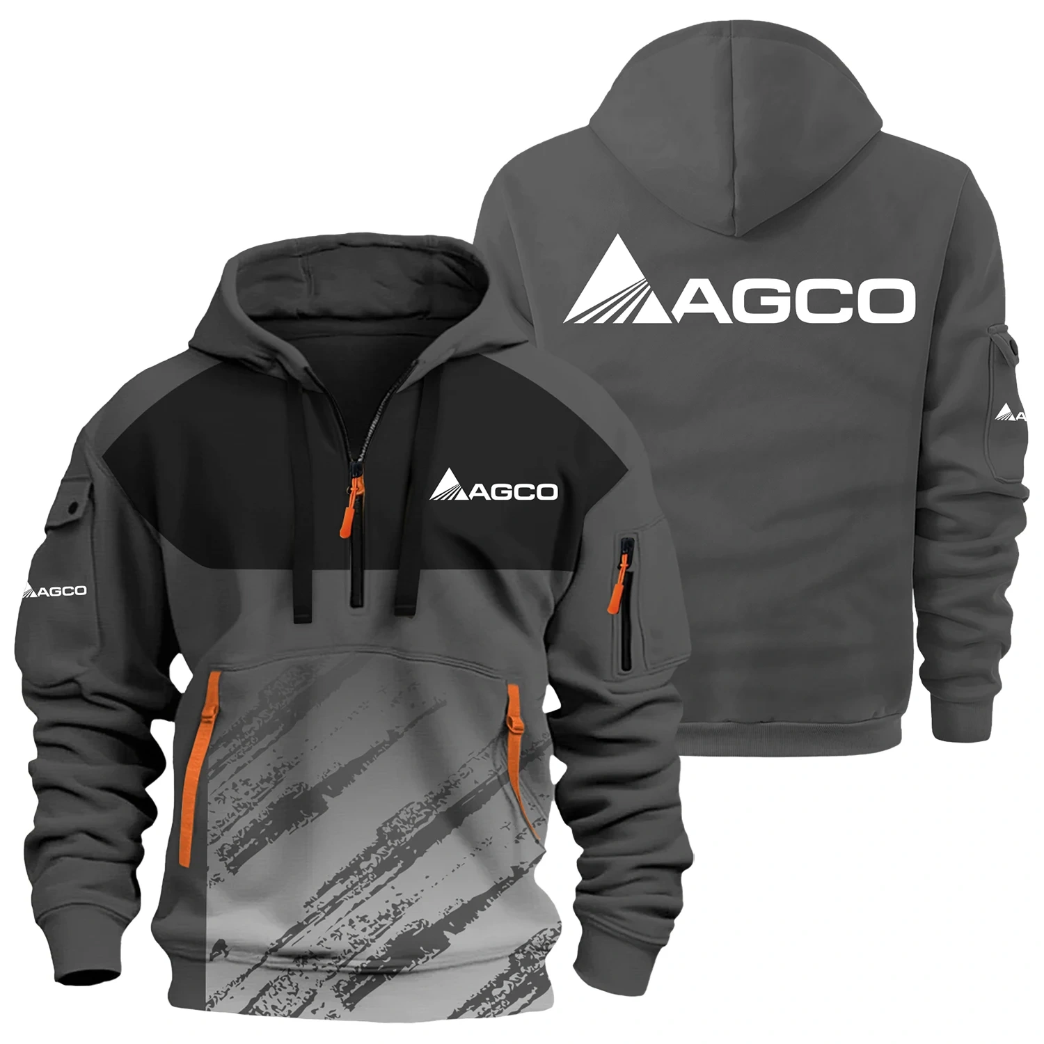 AGCO Exclusive Logo Half Zipper Hoodie OUFAHHZ3D081904ACZ – AGCO Hoodie