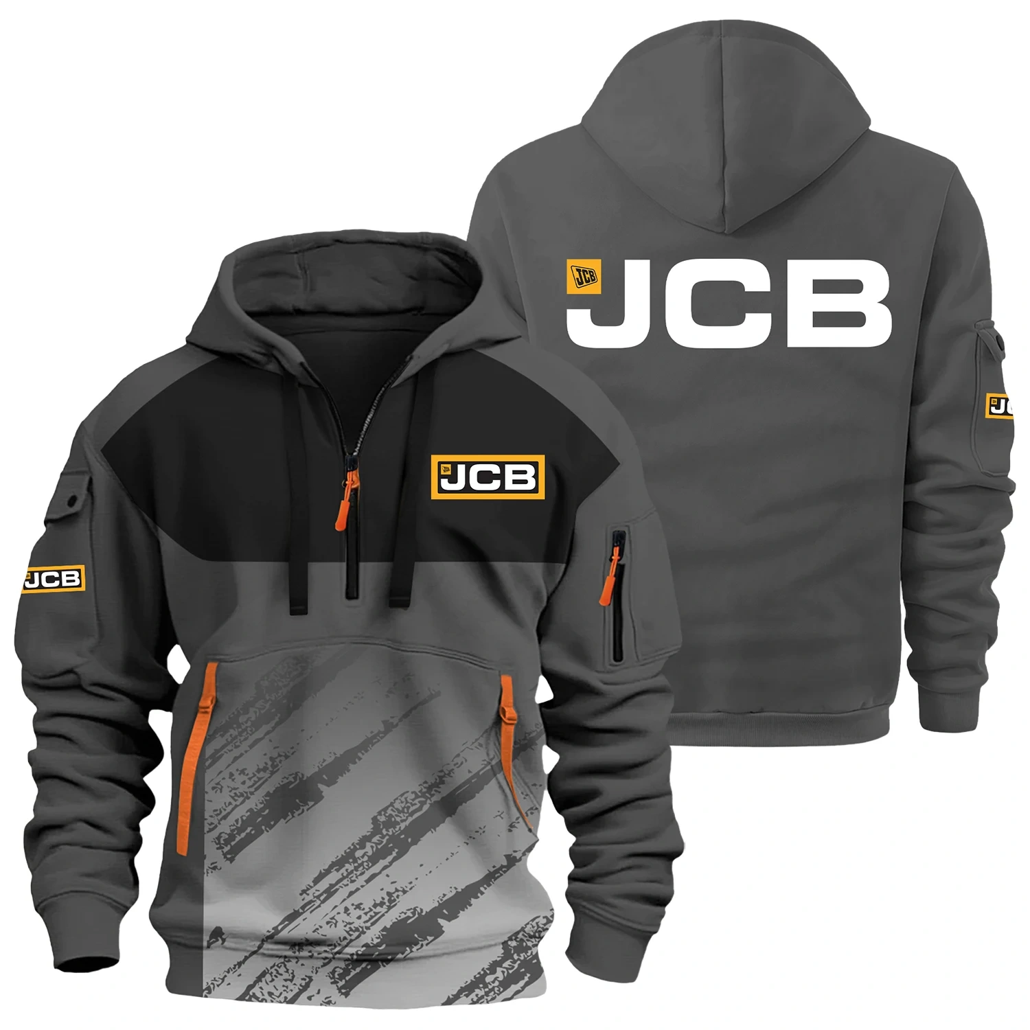 JCB Agriculture Exclusive Logo Half Zipper Hoodie OUFAHHZ3D081904JAZ – JCB Agriculture Hoodie JCB Agriculture Exclusive Logo Half Zipper Hoodie OUFAHHZ3D081904JAZ – JCB Agriculture Hoodie