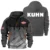 Kuhn Exclusive Logo Half Zipper Hoodie OUFAHHZ3D081904KNZ – Kuhn Hoodie
