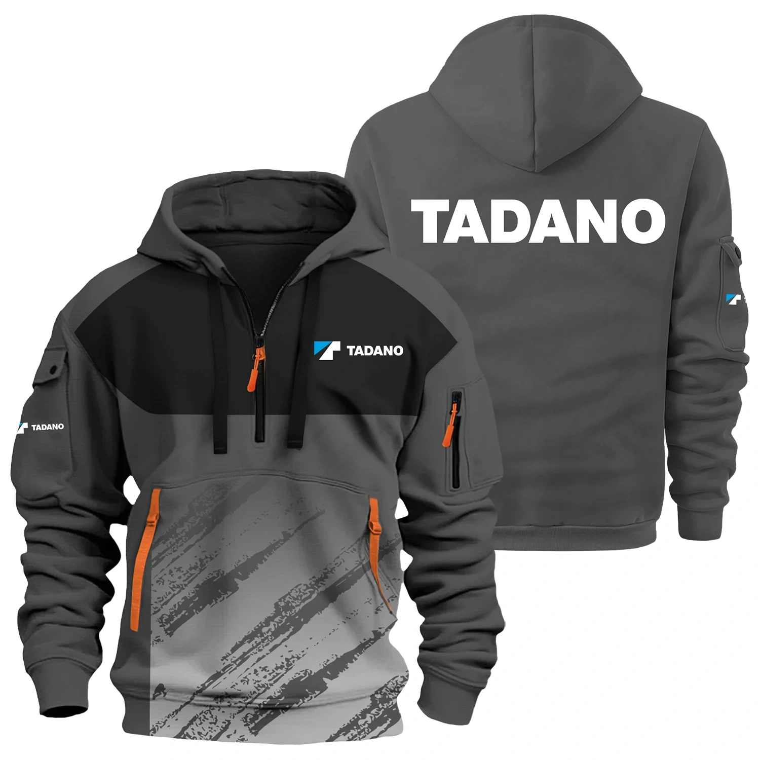 Tadano Exclusive Logo Half Zipper Hoodie OUFAHHZ3D081904TDZ – Tadano Hoodie
