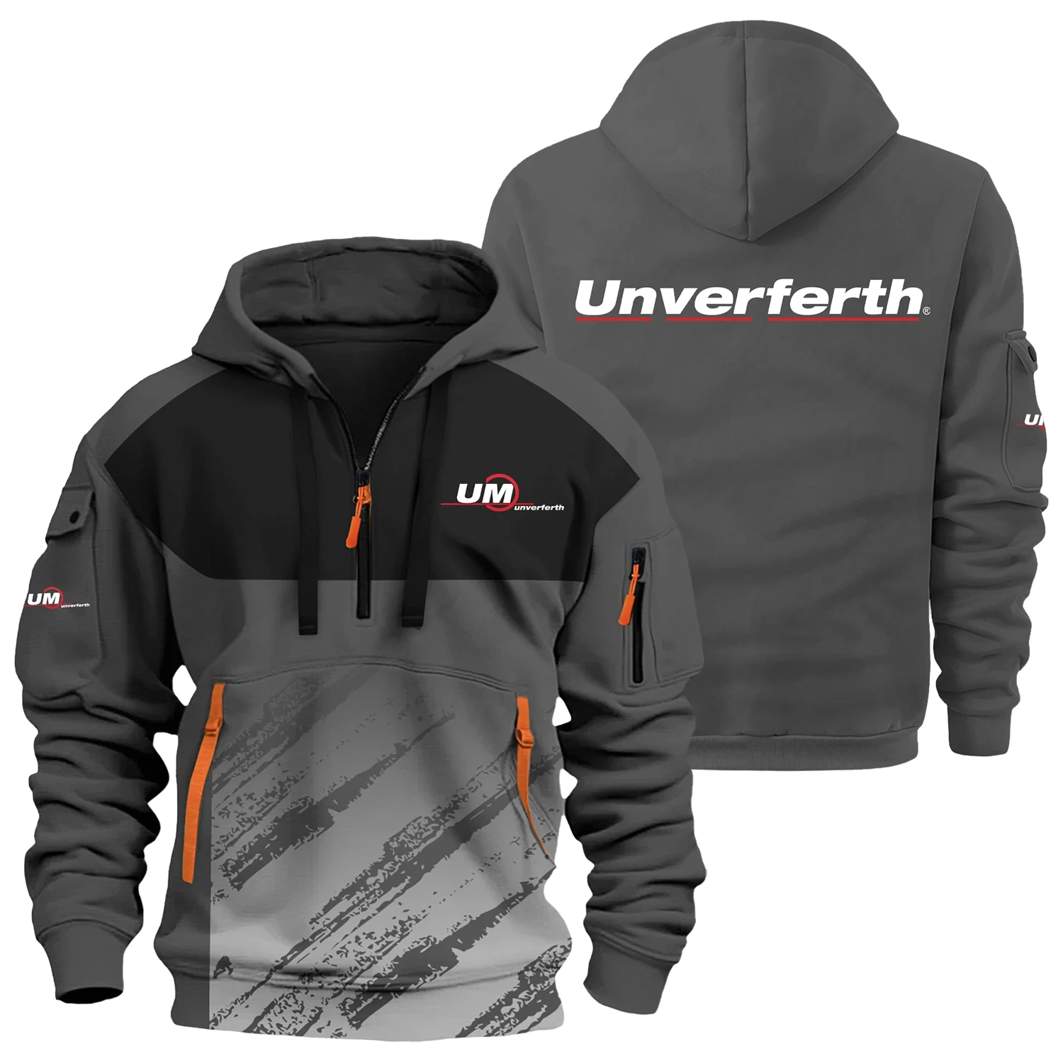 Unverferth Exclusive Logo Half Zipper Hoodie OUFAHHZ3D081904UFZ – Unverferth Hoodie