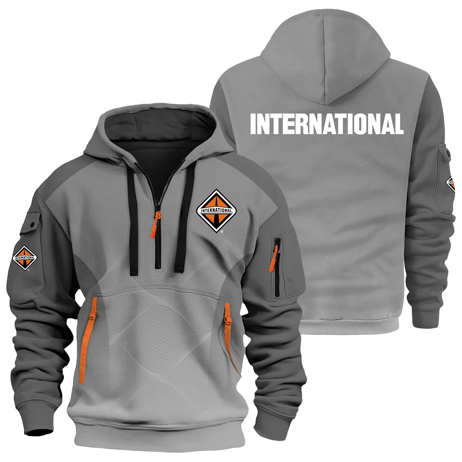 International Trucks Exclusive Logo Half Zipper Hoodie OUFAHHZ3D081905INZ – International Trucks Hoodie International Trucks Exclusive Logo Half Zipper Hoodie OUFAHHZ3D081905INZ – International Trucks Hoodie