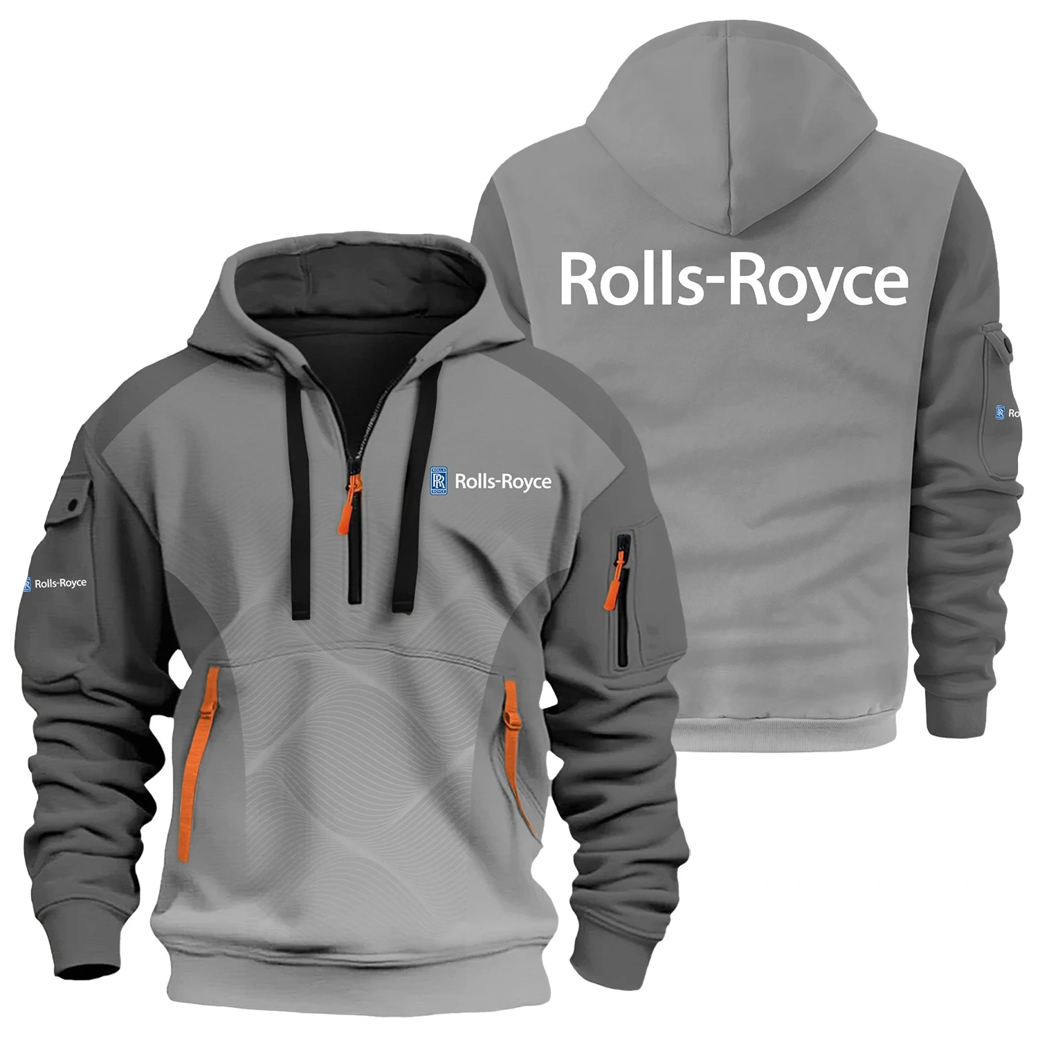 Rolls-Royce Exclusive Logo Half Zipper Hoodie OUFAHHZ3D081905RYZ – Rolls-Royce Hoodie Rolls-Royce Exclusive Logo Half Zipper Hoodie OUFAHHZ3D081905RYZ – Rolls-Royce Hoodie