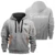 Cadillac Exclusive Logo Half Zipper Hoodie OUFAHHZ3D081907CDZ – Cadillac Hoodie