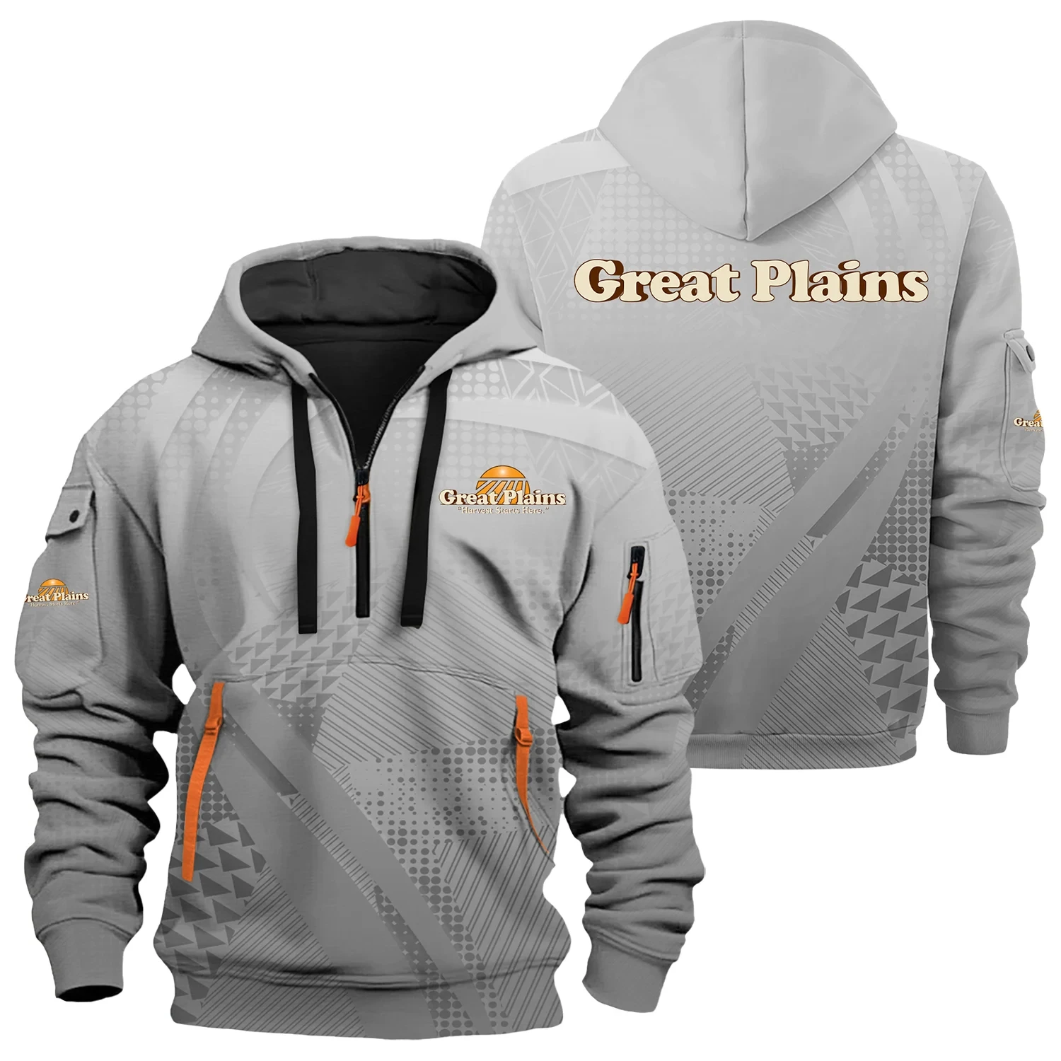Great Plains Exclusive Logo Half Zipper Hoodie OUFAHHZ3D081907GPZ – Great Plains Hoodie Great Plains Exclusive Logo Half Zipper Hoodie OUFAHHZ3D081907GPZ – Great Plains Hoodie