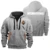 International Trucks Exclusive Logo Half Zipper Hoodie OUFAHHZ3D081907INZ – International Trucks Hoodie