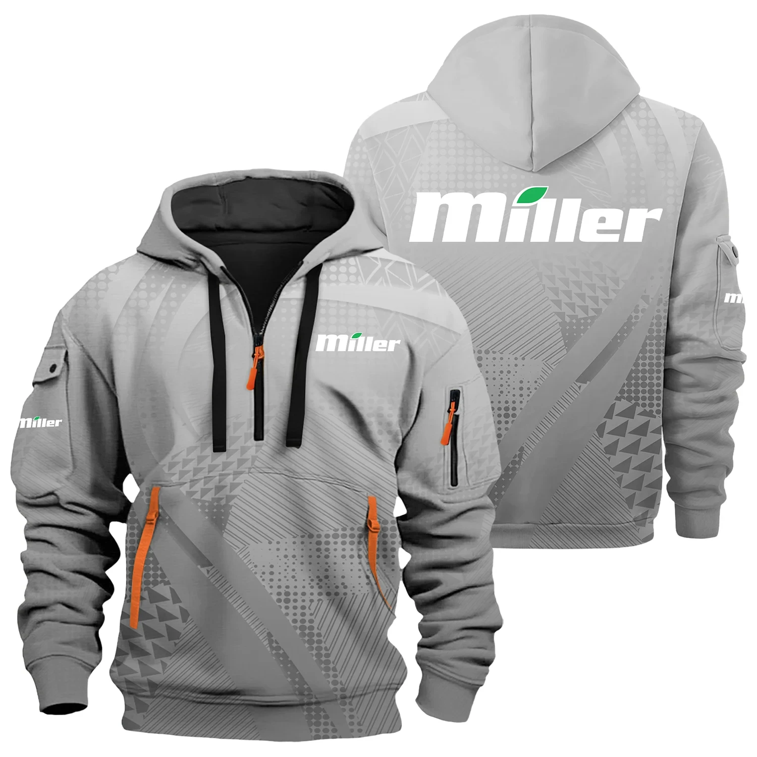 Miller Exclusive Logo Half Zipper Hoodie OUFAHHZ3D081907MLZ – Miller Hoodie Miller Exclusive Logo Half Zipper Hoodie OUFAHHZ3D081907MLZ – Miller Hoodie
