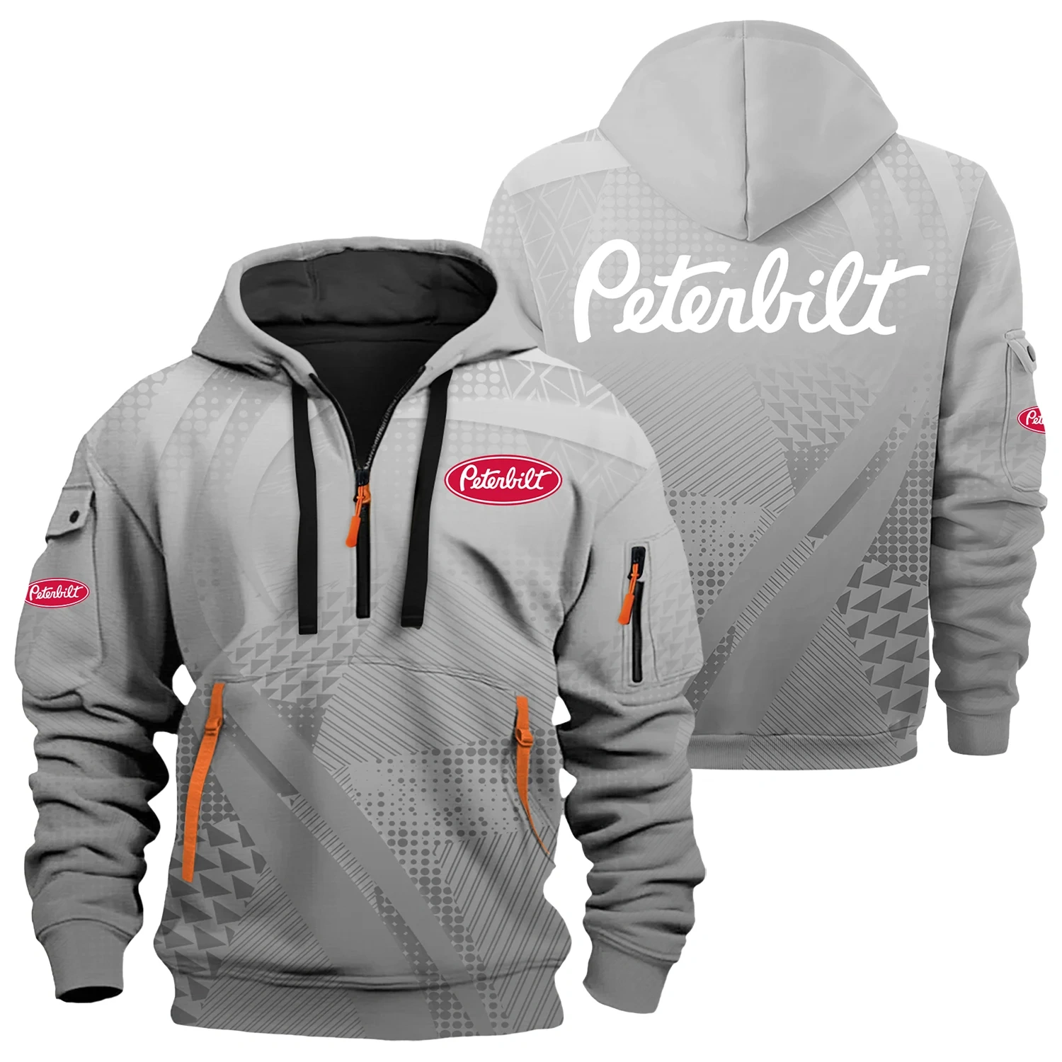 Peterbilt Exclusive Logo Half Zipper Hoodie OUFAHHZ3D081907PTZ – Peterbilt Hoodie Peterbilt Exclusive Logo Half Zipper Hoodie OUFAHHZ3D081907PTZ – Peterbilt Hoodie