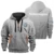 Volkswagen Exclusive Logo Half Zipper Hoodie OUFAHHZ3D081907VWZ – Volkswagen Hoodie