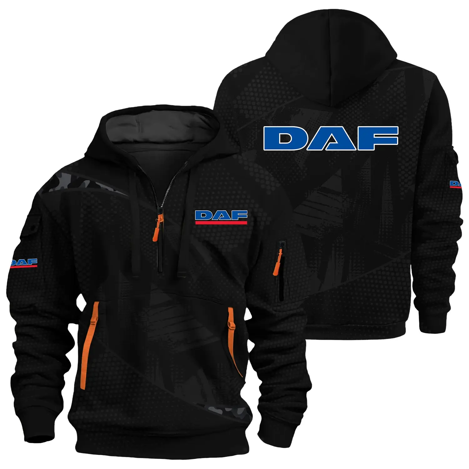 DAF Trucks Exclusive Logo Half Zipper Hoodie OUFAHHZ3D081912DAZ – DAF Trucks Hoodie DAF Trucks Exclusive Logo Half Zipper Hoodie OUFAHHZ3D081912DAZ – DAF Trucks Hoodie