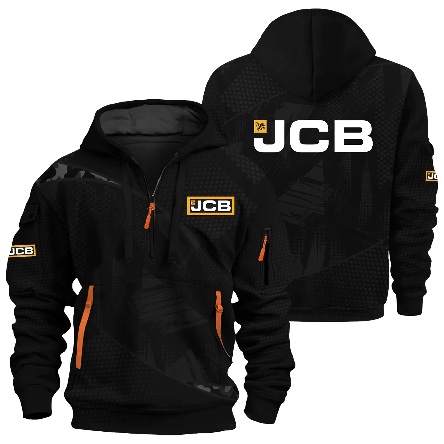 JCB Agriculture Exclusive Logo Half Zipper Hoodie OUFAHHZ3D081912JAZ – JCB Agriculture Hoodie JCB Agriculture Exclusive Logo Half Zipper Hoodie OUFAHHZ3D081912JAZ – JCB Agriculture Hoodie