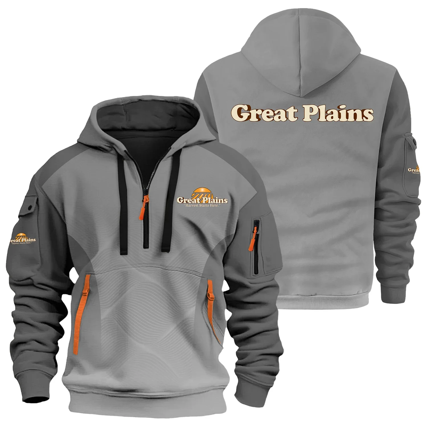 Great Plains Exclusive Logo Half Zipper Hoodie OUFAHHZ3D081905GPZ – Great Plains Hoodie Great Plains Exclusive Logo Half Zipper Hoodie OUFAHHZ3D081905GPZ – Great Plains Hoodie