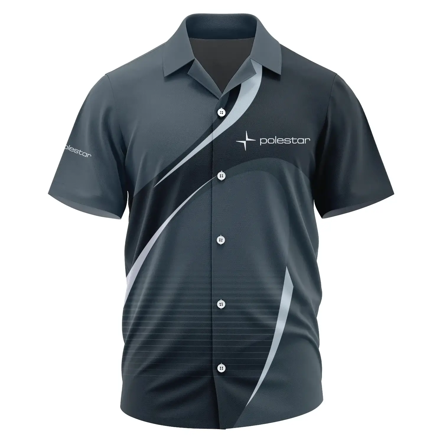 Polestar Exclusive Logo Short Sleeve Camp Collar Shirt OUFAHWS3D081901POZ – Polestar Shirt