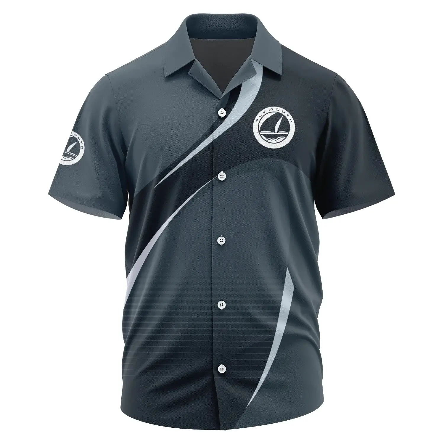 Plymouth Exclusive Logo Short Sleeve Camp Collar Shirt OUFAHWS3D081901PYZ – Plymouth Shirt Plymouth Exclusive Logo Short Sleeve Camp Collar Shirt OUFAHWS3D081901PYZ – Plymouth Shirt