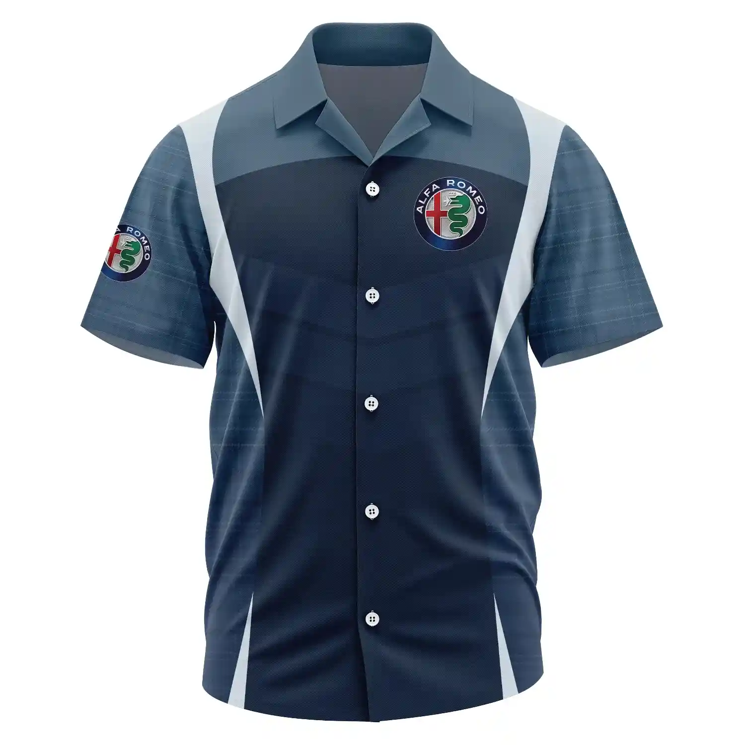 Alfa Romeo Exclusive Logo Short Sleeve Camp Collar Shirt OUFAHWS3D081903AFZ – Alfa Romeo Shirt Alfa Romeo Exclusive Logo Short Sleeve Camp Collar Shirt OUFAHWS3D081903AFZ – Alfa Romeo Shirt