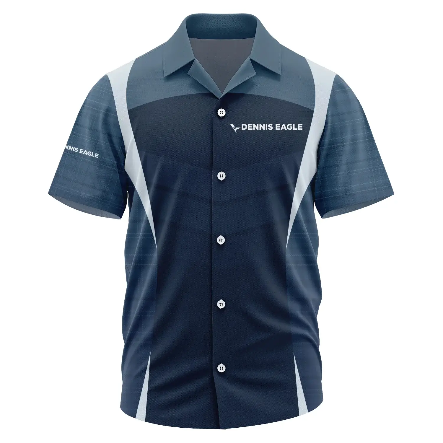 Dennis Eagle Exclusive Logo Short Sleeve Camp Collar Shirt OUFAHWS3D081903DGZ – Dennis Eagle Shirt
