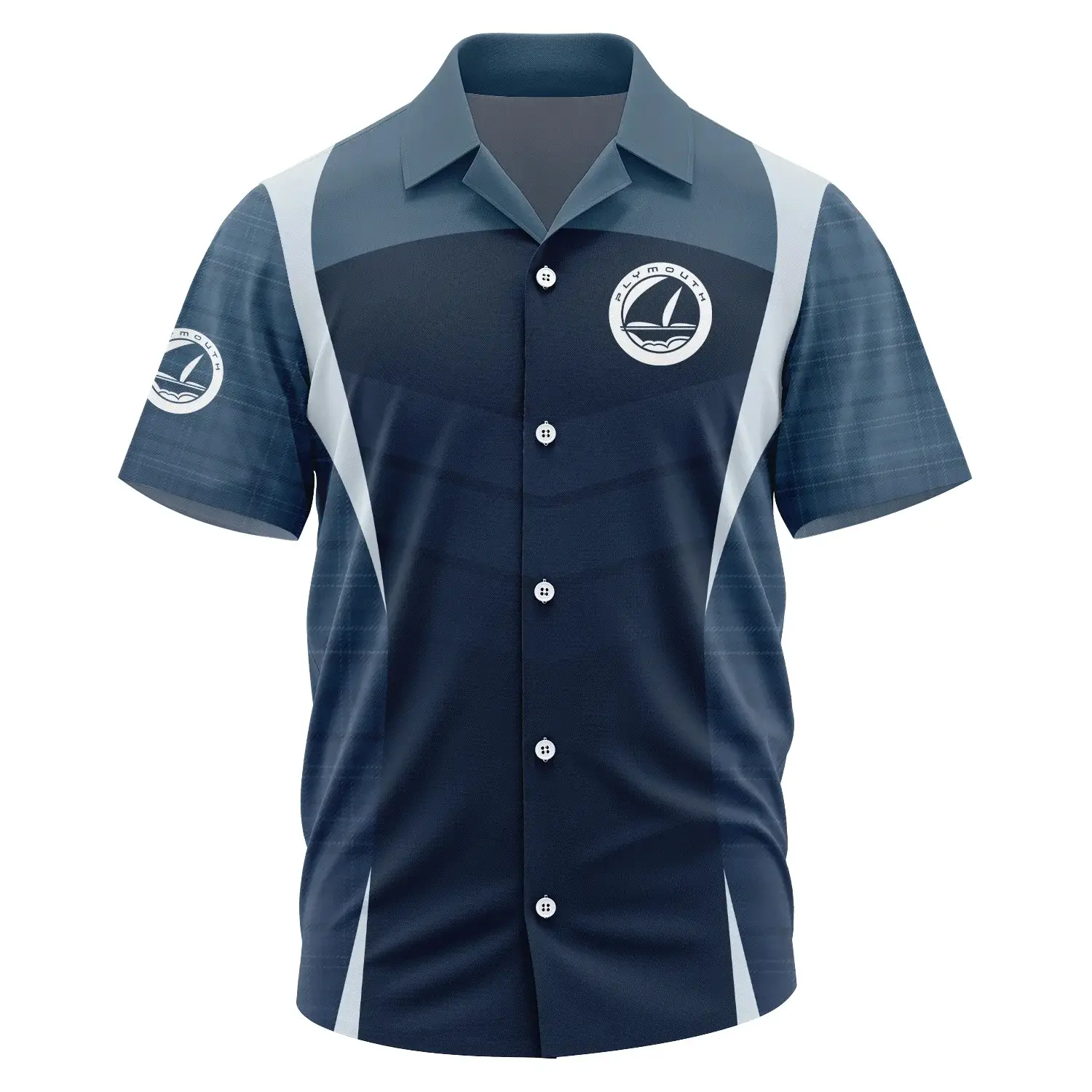 Plymouth Exclusive Logo Short Sleeve Camp Collar Shirt OUFAHWS3D081903PYZ – Plymouth Shirt