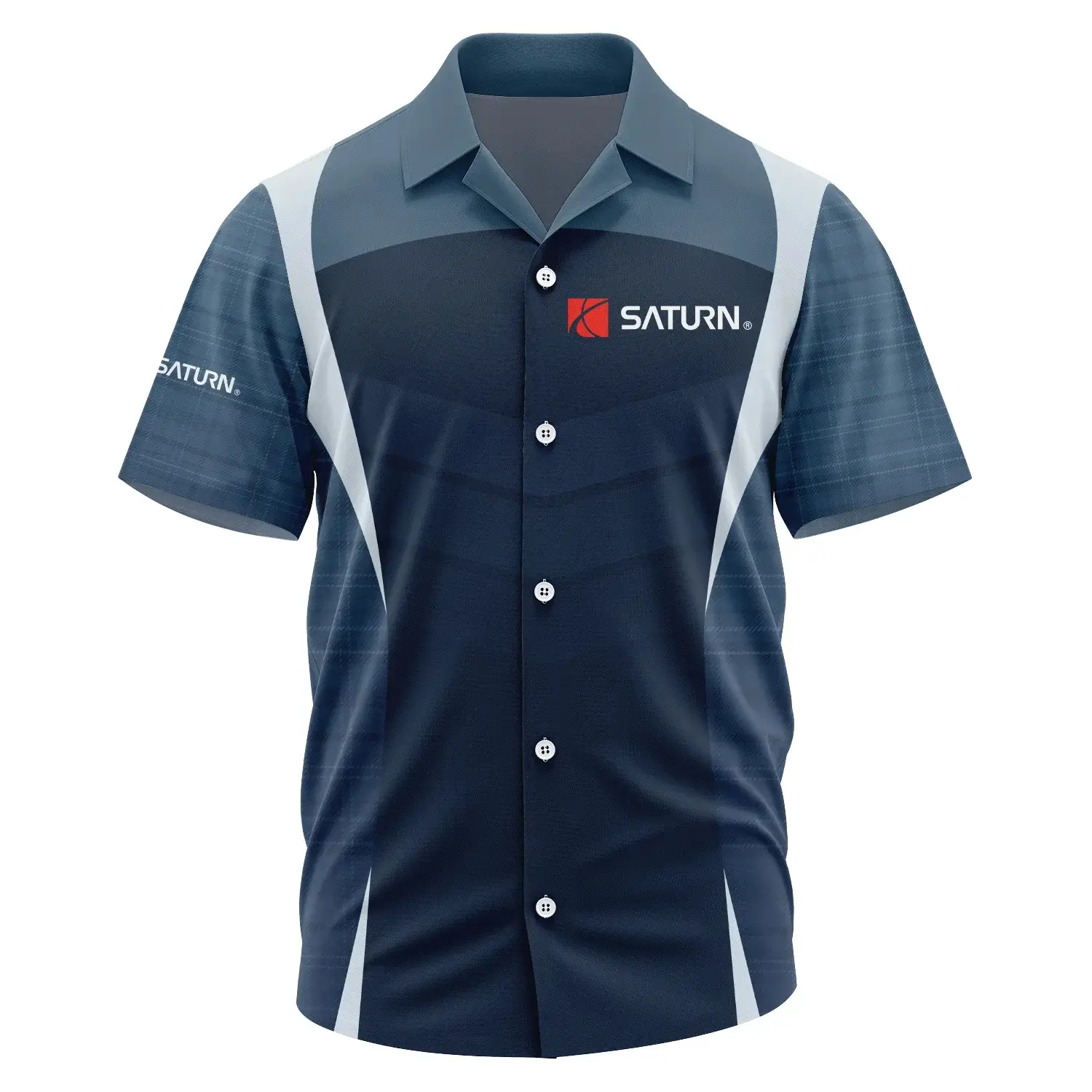 Saturn Exclusive Logo Short Sleeve Camp Collar Shirt OUFAHWS3D081903SRZ – Saturn Shirt