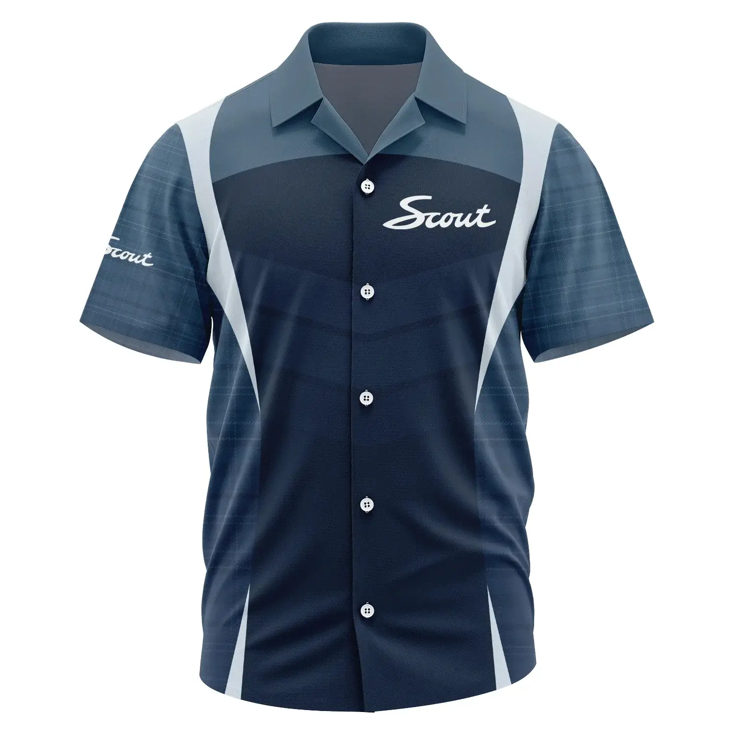 Scout Exclusive Logo Short Sleeve Camp Collar Shirt OUFAHWS3D081903STZ – Scout Shirt