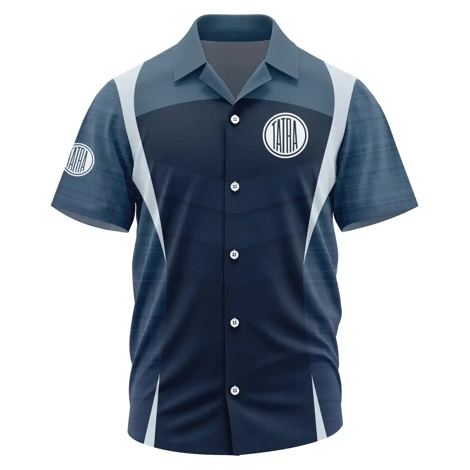 Tatra Exclusive Logo Short Sleeve Camp Collar Shirt OUFAHWS3D081903TTZ – Tatra Shirt Tatra Exclusive Logo Short Sleeve Camp Collar Shirt OUFAHWS3D081903TTZ – Tatra Shirt