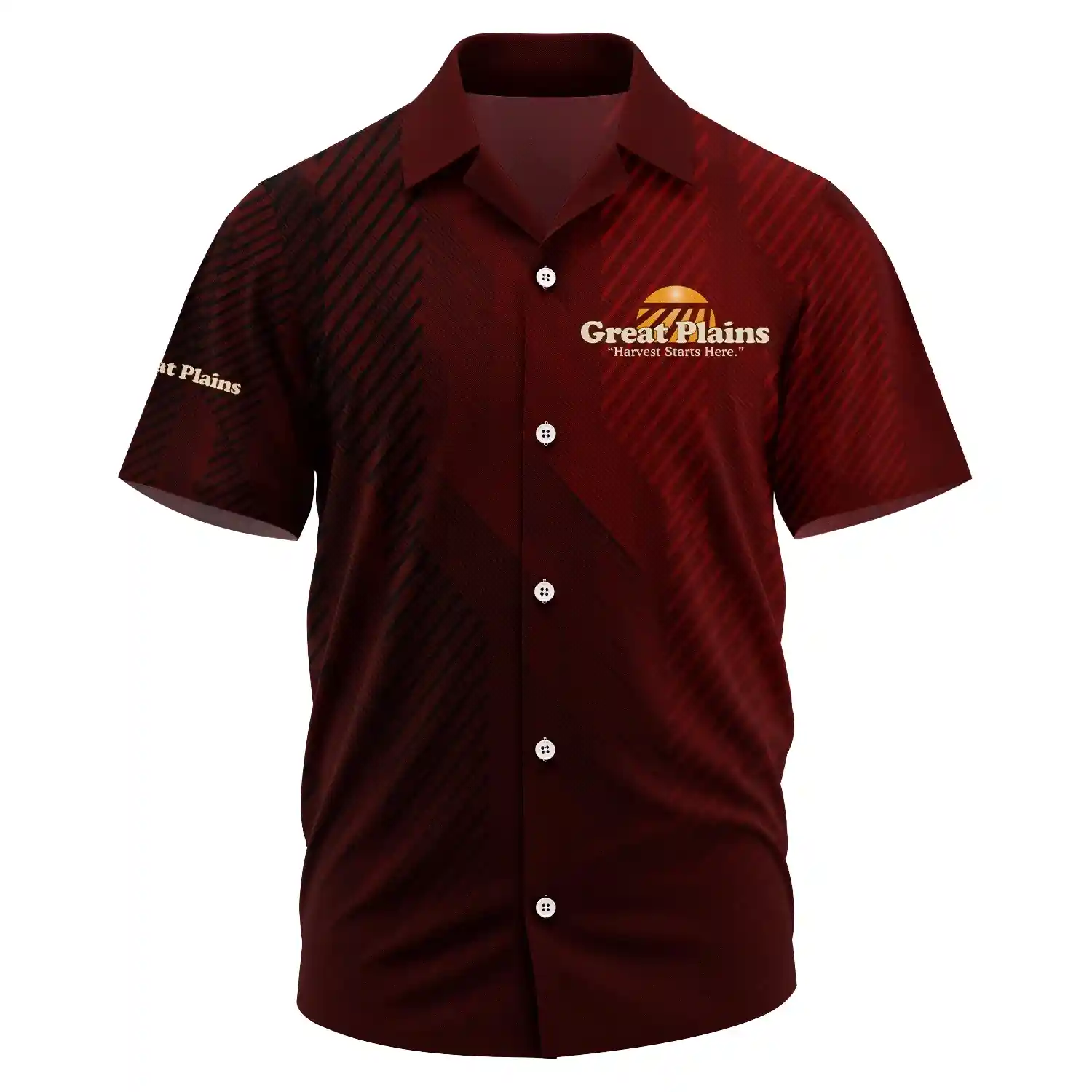 Great Plains Exclusive Logo Short Sleeve Camp Collar Shirt OUFAHWS3D081906GPZ – Great Plains Shirt Great Plains Exclusive Logo Short Sleeve Camp Collar Shirt OUFAHWS3D081906GPZ – Great Plains Shirt