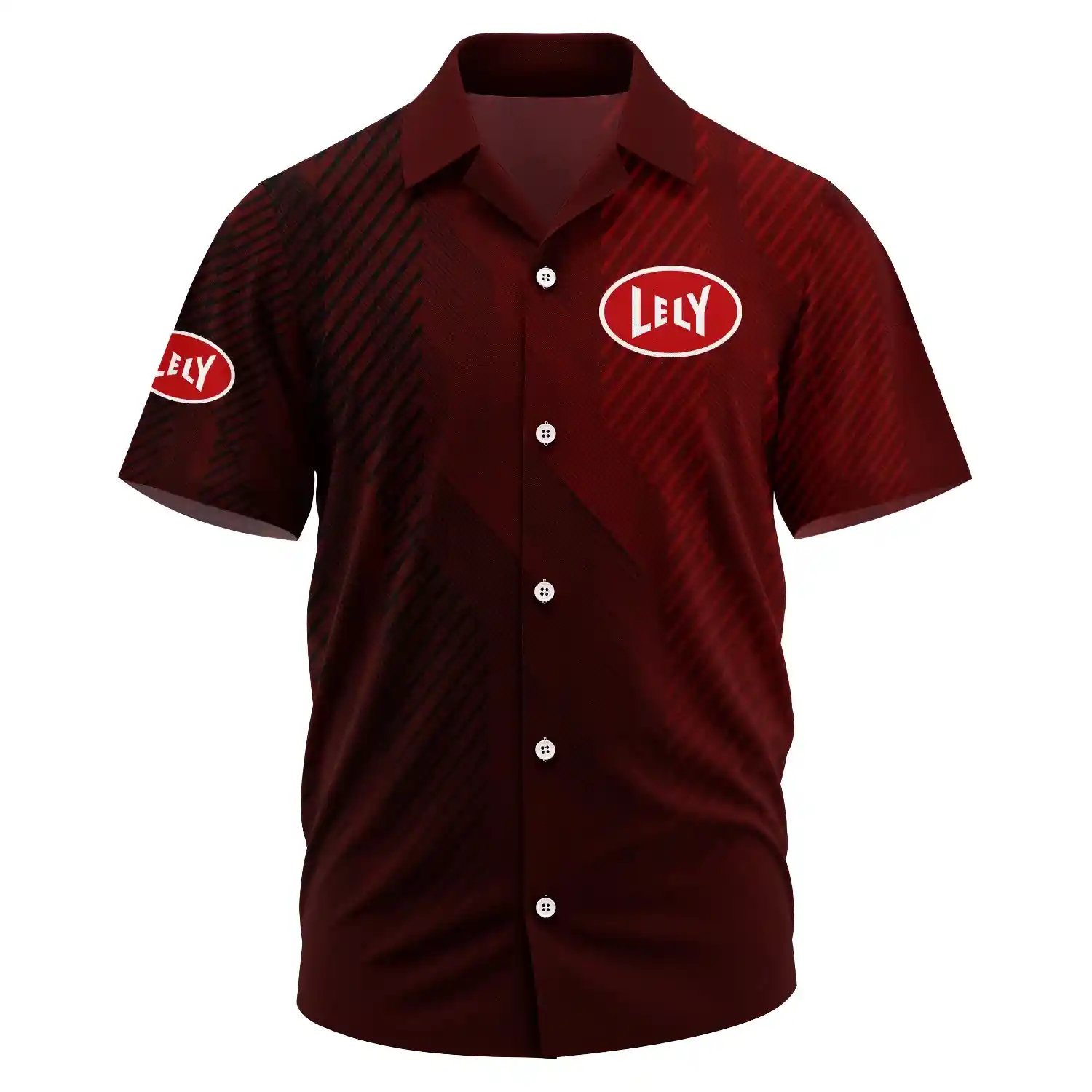Lely Exclusive Logo Short Sleeve Camp Collar Shirt OUFAHWS3D081906LLZ – Lely Shirt