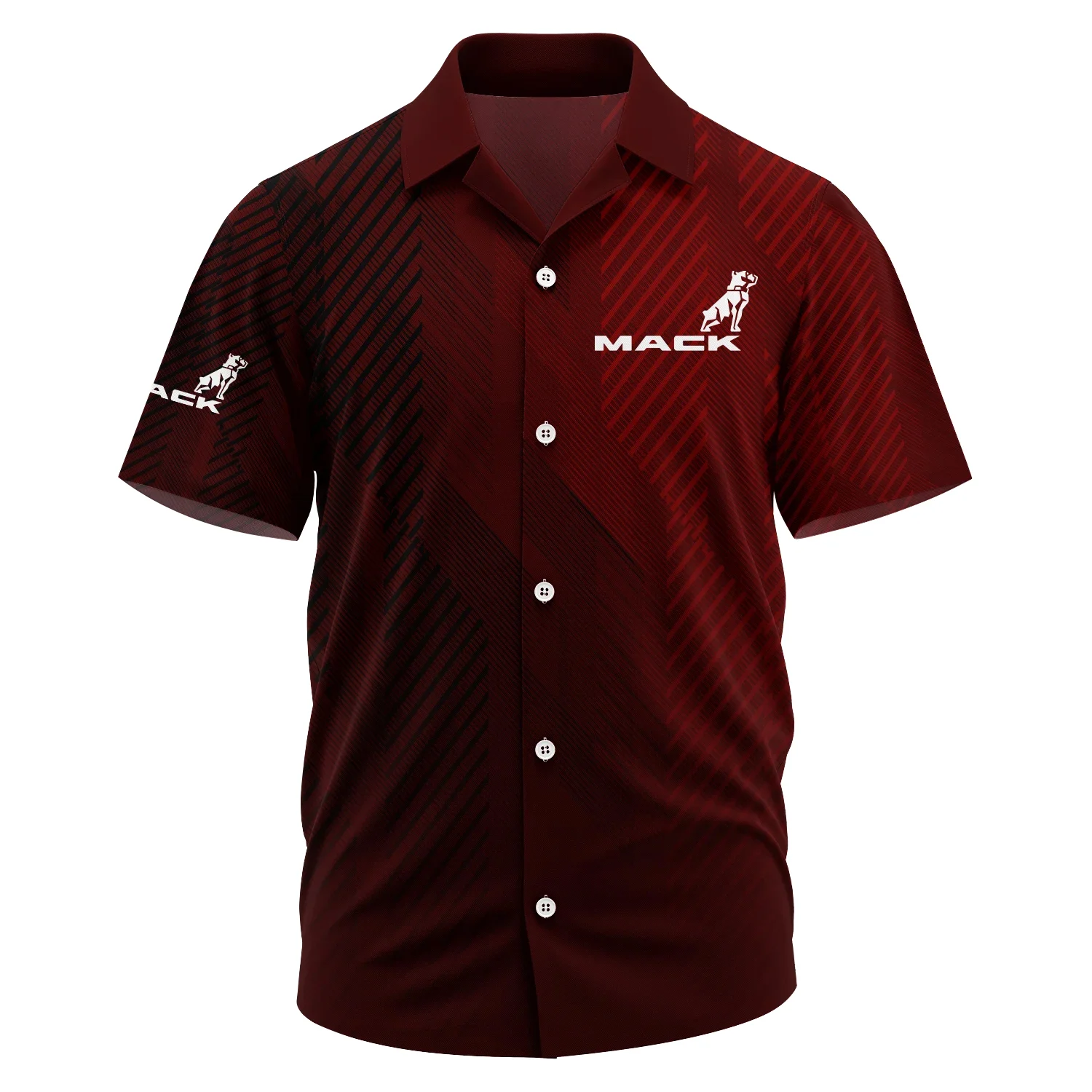 Mack Trucks Exclusive Logo Short Sleeve Camp Collar Shirt OUFAHWS3D081906MTZ – Mack Trucks Shirt