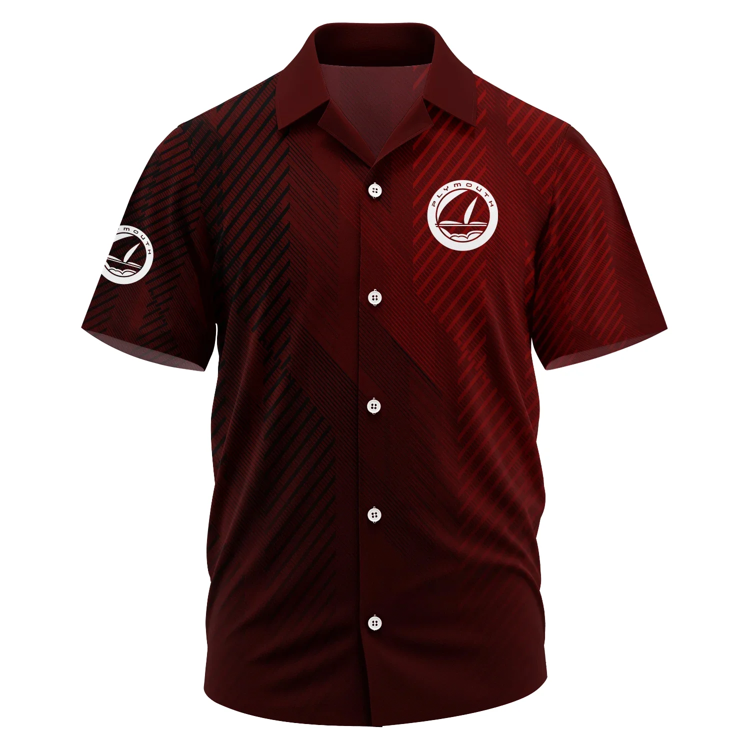 Plymouth Exclusive Logo Short Sleeve Camp Collar Shirt OUFAHWS3D081906PYZ – Plymouth Shirt