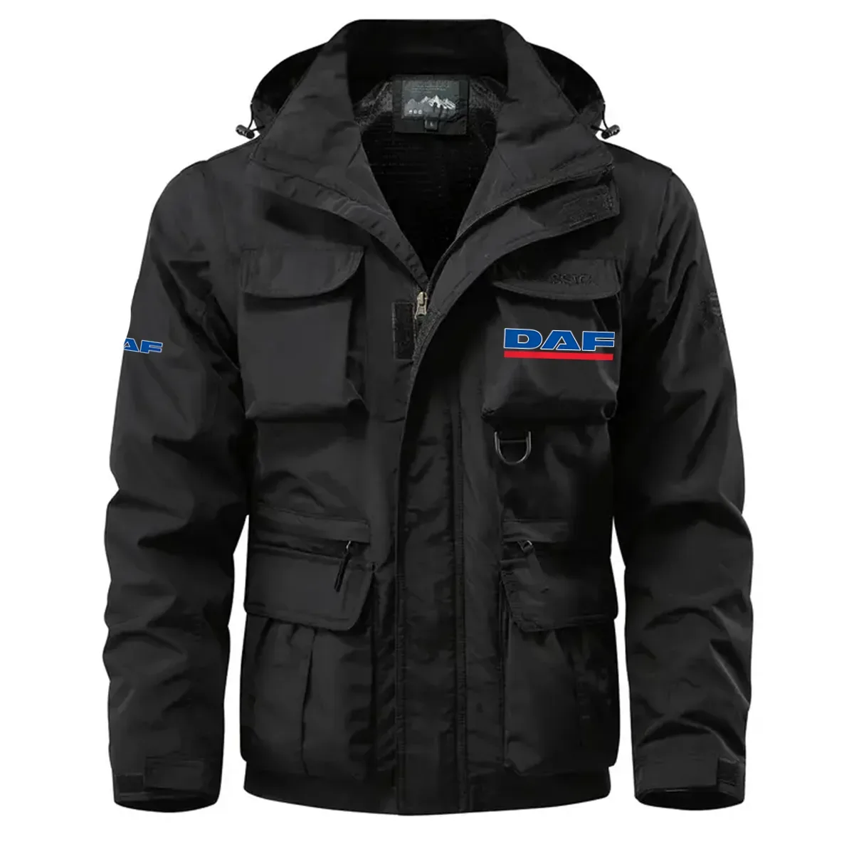 DAF Trucks Exclusive Logo Waterproof Multi Pocket Jacket Detachable Hood and Sleeves OUFAMPJ0819DAZ – DAF Trucks Gift