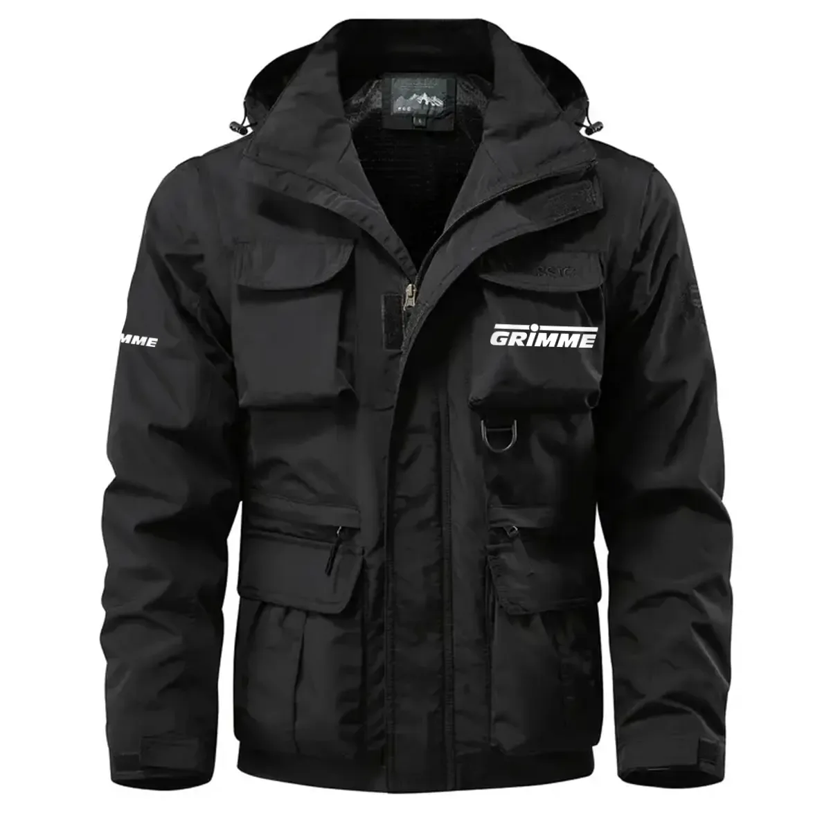 Grimme Exclusive Logo Waterproof Multi Pocket Jacket Detachable Hood and Sleeves OUFAMPJ0819GMZ – Grimme Gift Grimme Exclusive Logo Waterproof Multi Pocket Jacket Detachable Hood and Sleeves OUFAMPJ0819GMZ – Grimme Gift