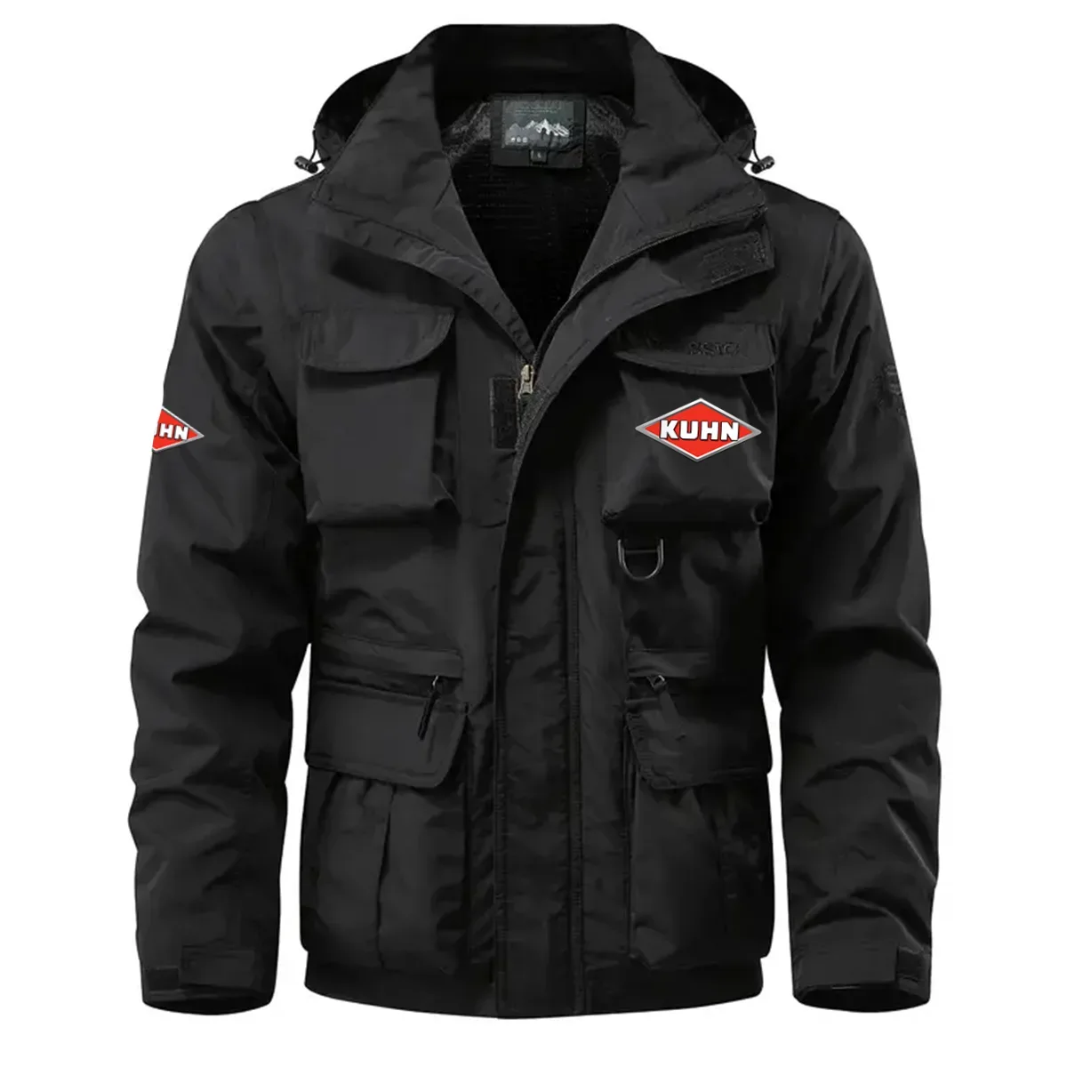 Kuhn Exclusive Logo Waterproof Multi Pocket Jacket Detachable Hood and Sleeves OUFAMPJ0819KNZ – Kuhn Gift