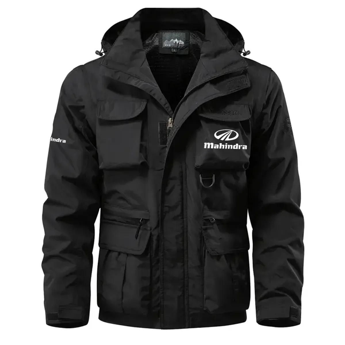 Mahindra Exclusive Logo Waterproof Multi Pocket Jacket Detachable Hood and Sleeves OUFAMPJ0819MDZ – Mahindra Gift