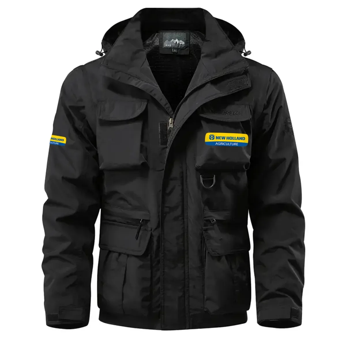 New Holland Exclusive Logo Waterproof Multi Pocket Jacket Detachable Hood and Sleeves OUFAMPJ0819NHZ – New Holland Gift
