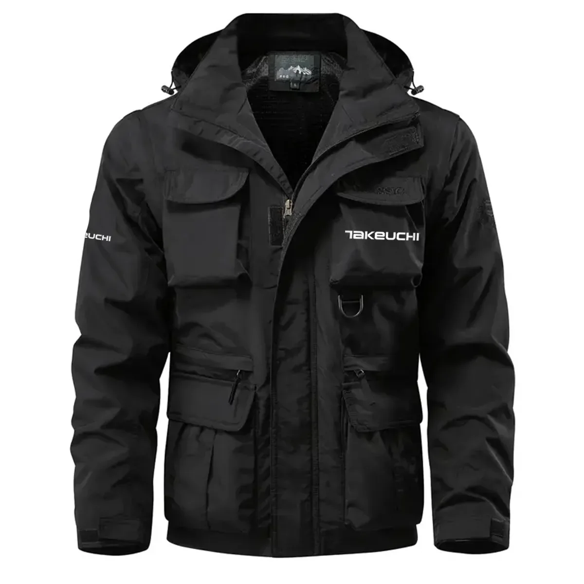 Takeuchi Exclusive Logo Waterproof Multi Pocket Jacket Detachable Hood and Sleeves OUFAMPJ0819TKZ – Takeuchi Gift