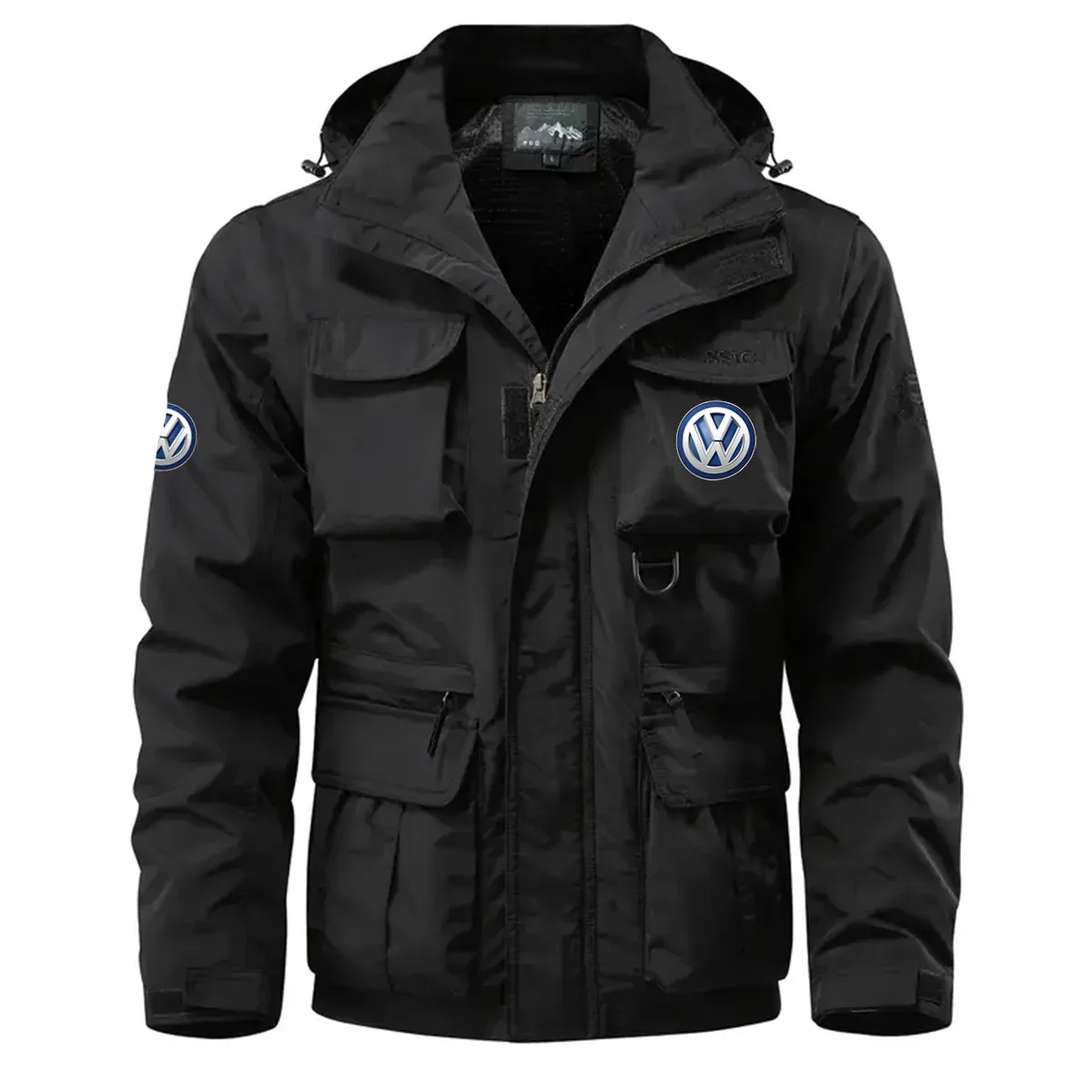 Volkswagen Exclusive Logo Waterproof Multi Pocket Jacket Detachable Hood and Sleeves OUFAMPJ0819VWZ – Volkswagen Gift