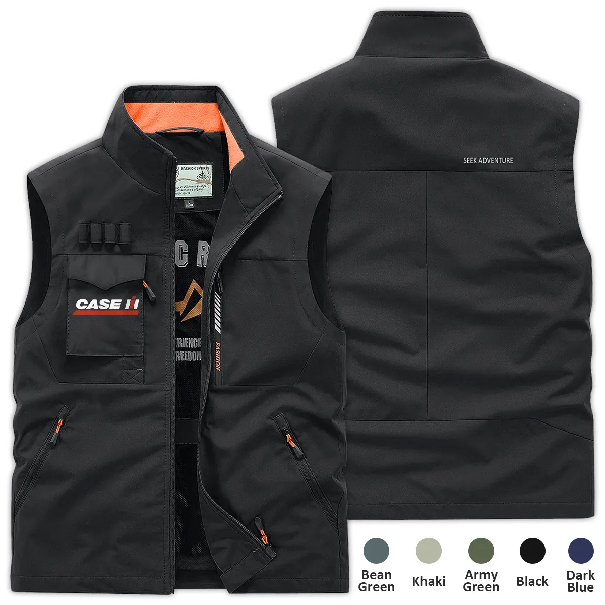 Case IH Exclusive Logo Outdoor Sleeveless Vest OUFAOSV0819CIZ – Case IH Gift