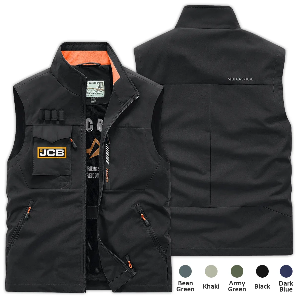 JCB Agriculture Exclusive Logo Outdoor Sleeveless Vest OUFAOSV0819JAZ – JCB Agriculture Gift JCB Agriculture Exclusive Logo Outdoor Sleeveless Vest OUFAOSV0819JAZ – JCB Agriculture Gift