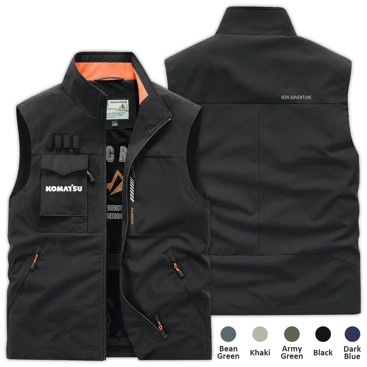 Komatsu Exclusive Logo Outdoor Sleeveless Vest OUFAOSV0819KSZ – Komatsu Gift