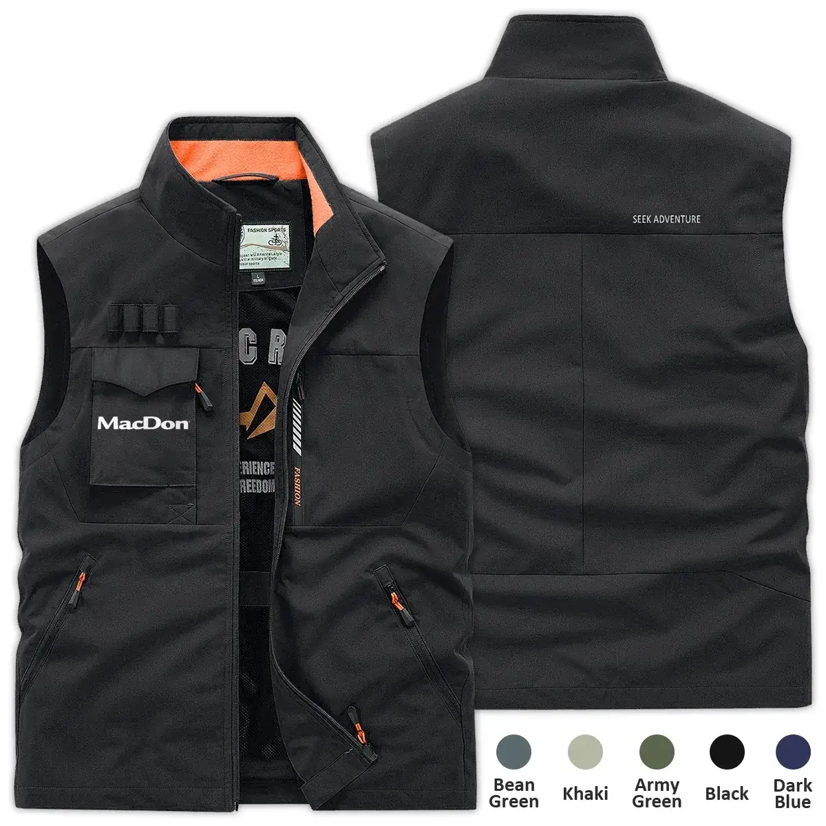 MacDon Exclusive Logo Outdoor Sleeveless Vest OUFAOSV0819MAZ – MacDon Gift MacDon Exclusive Logo Outdoor Sleeveless Vest OUFAOSV0819MAZ – MacDon Gift