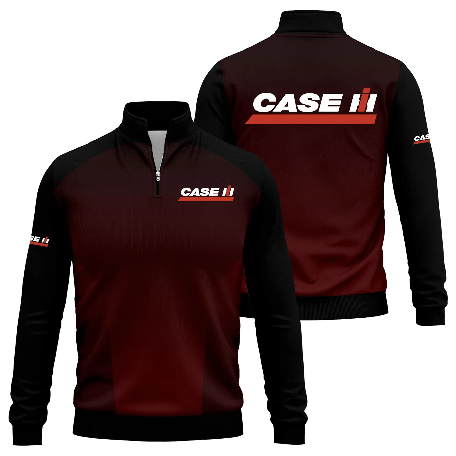 Case IH Exclusive Logo Quarter-Zip Sweatshirt OUFAQTZ3D0819002CIZ – Case IH Sweatshirt Case IH Exclusive Logo Quarter-Zip Sweatshirt OUFAQTZ3D0819002CIZ – Case IH Sweatshirt