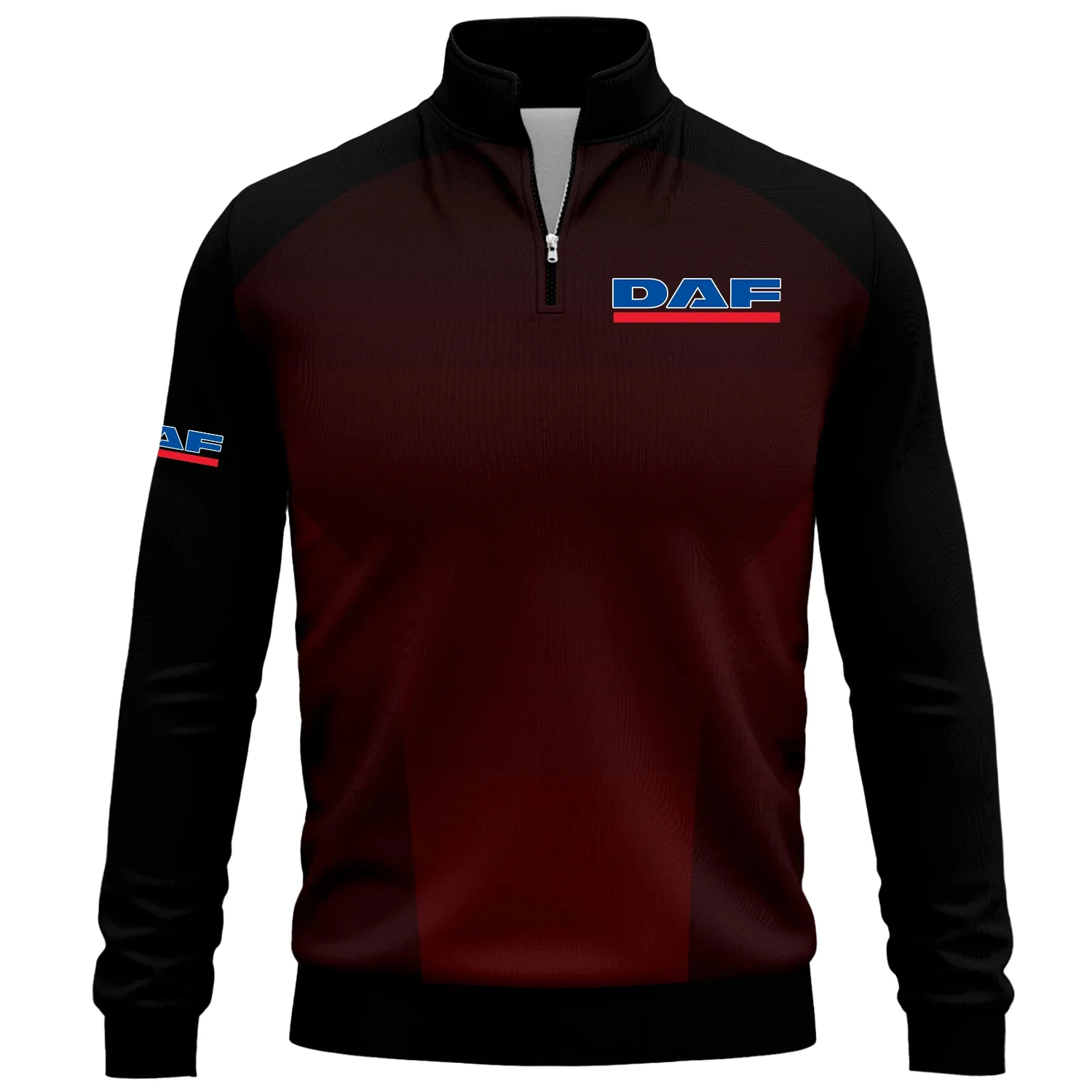 DAF Trucks Exclusive Logo Quarter-Zip Sweatshirt OUFAQTZ3D0819002DAZ – DAF Trucks Sweatshirt