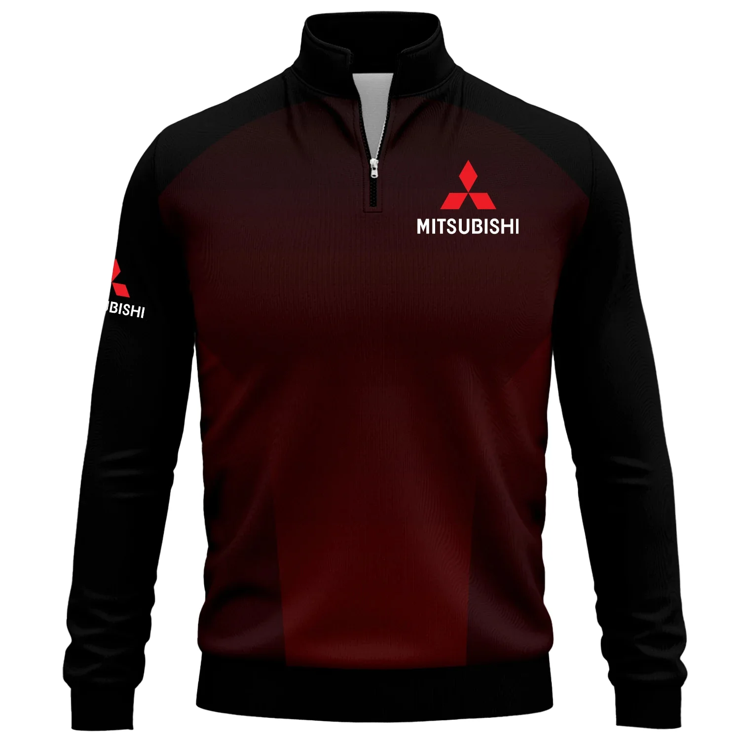 Mitsubishi Exclusive Logo Quarter-Zip Sweatshirt OUFAQTZ3D0819002MSBZ – Mitsubishi Sweatshirt
