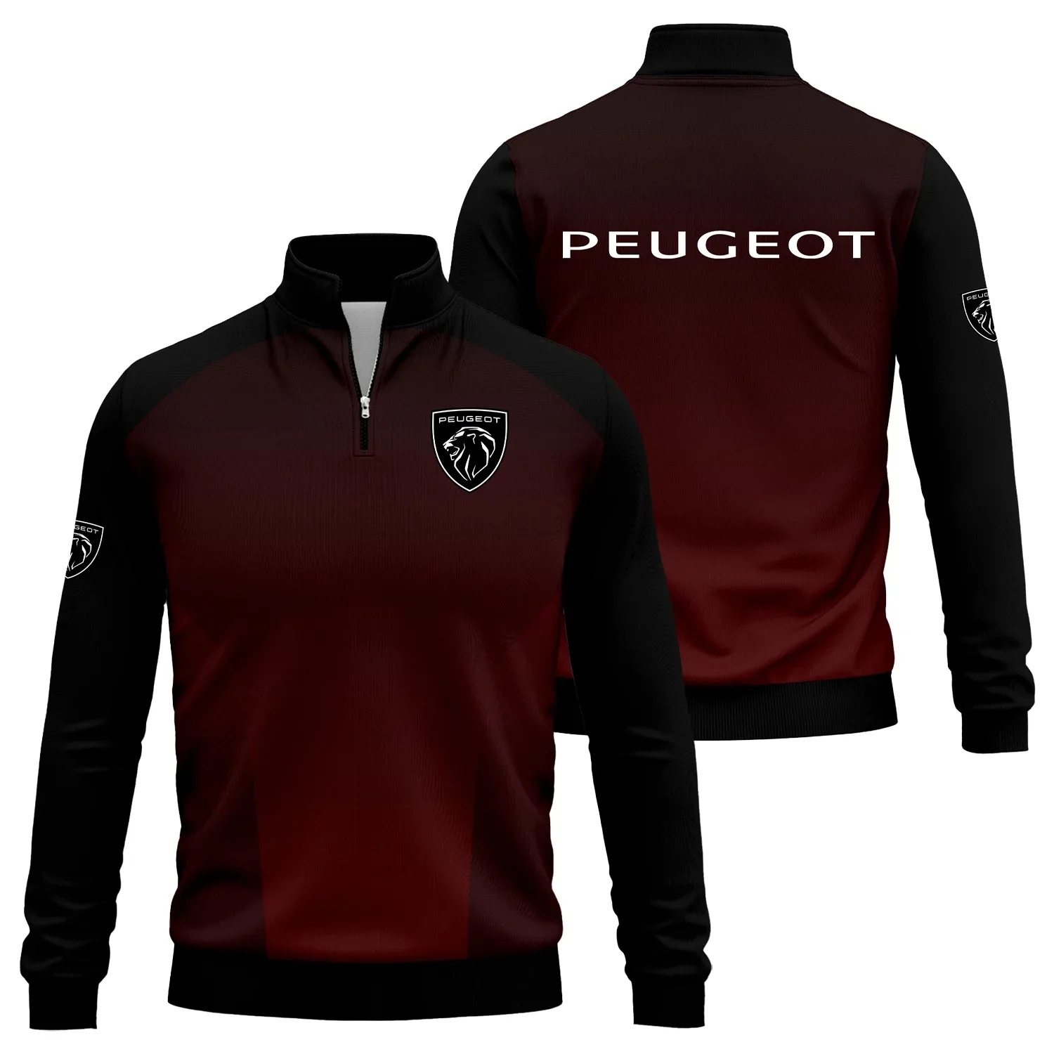 Peugeot Exclusive Logo Quarter-Zip Sweatshirt OUFAQTZ3D0819002PGTZ – Peugeot Sweatshirt