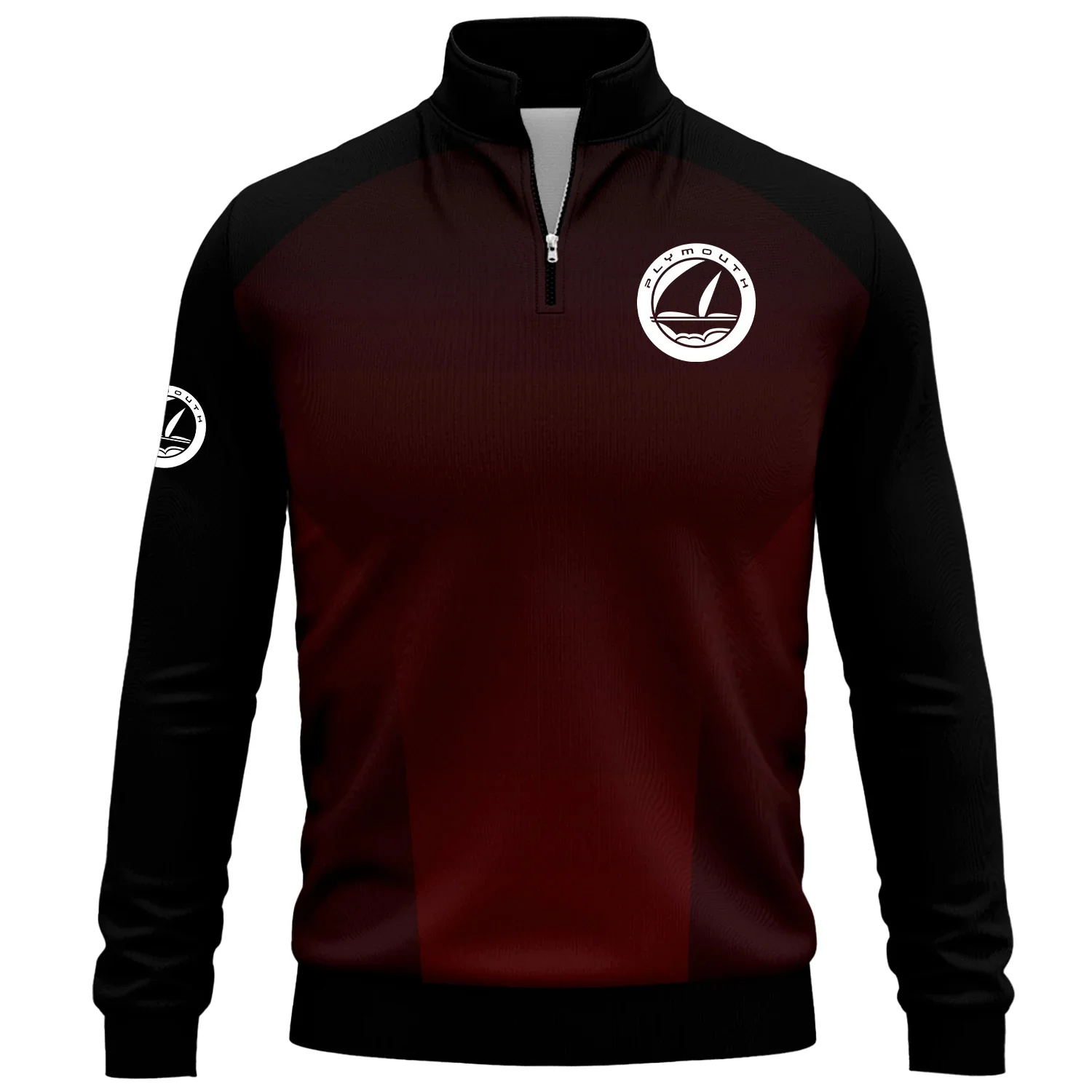 Plymouth Exclusive Logo Quarter-Zip Sweatshirt OUFAQTZ3D0819002PYZ – Plymouth Sweatshirt