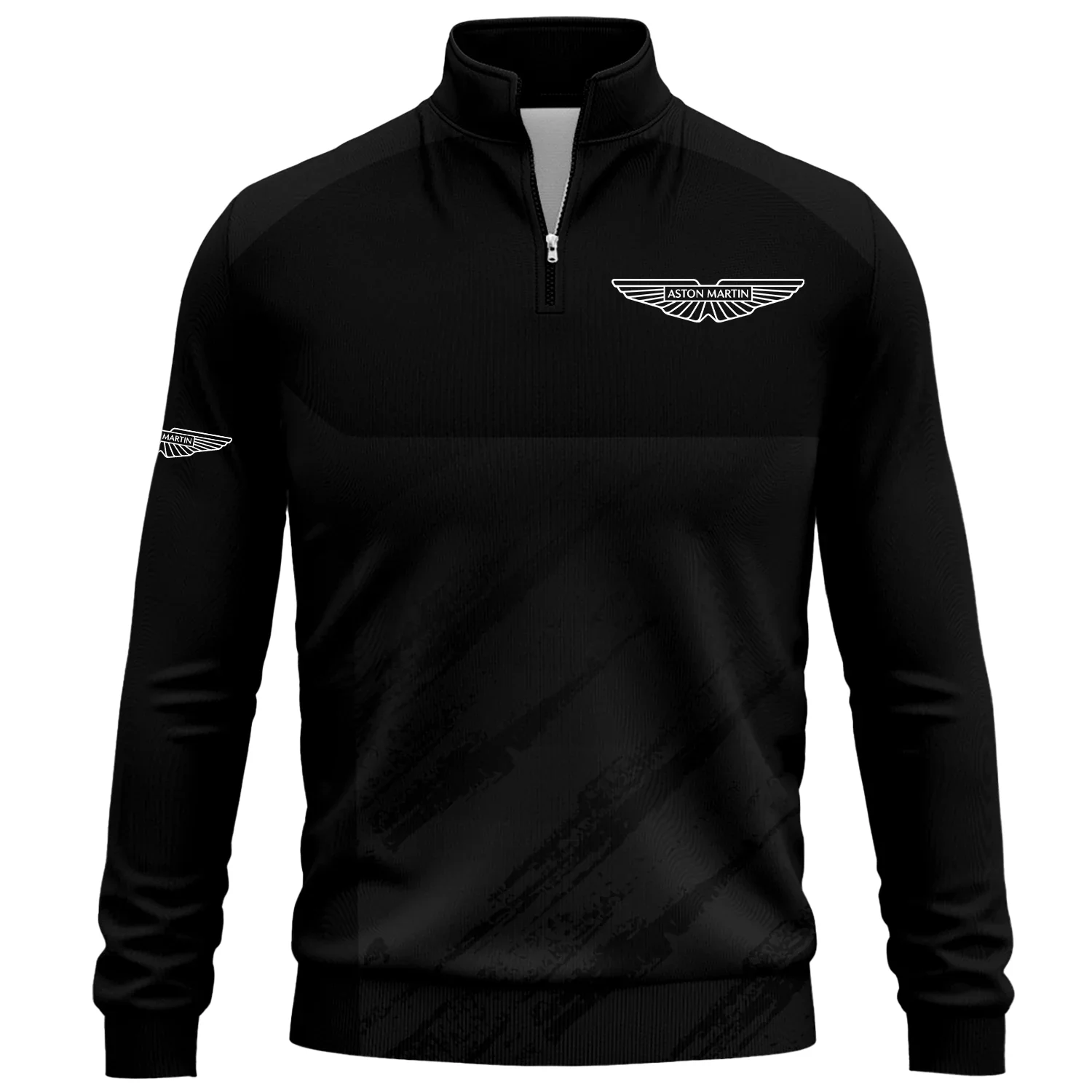 Aston Martin Exclusive Logo Quarter-Zip Sweatshirt OUFAQTZ3D0819004AMZ – Aston Martin Sweatshirt
