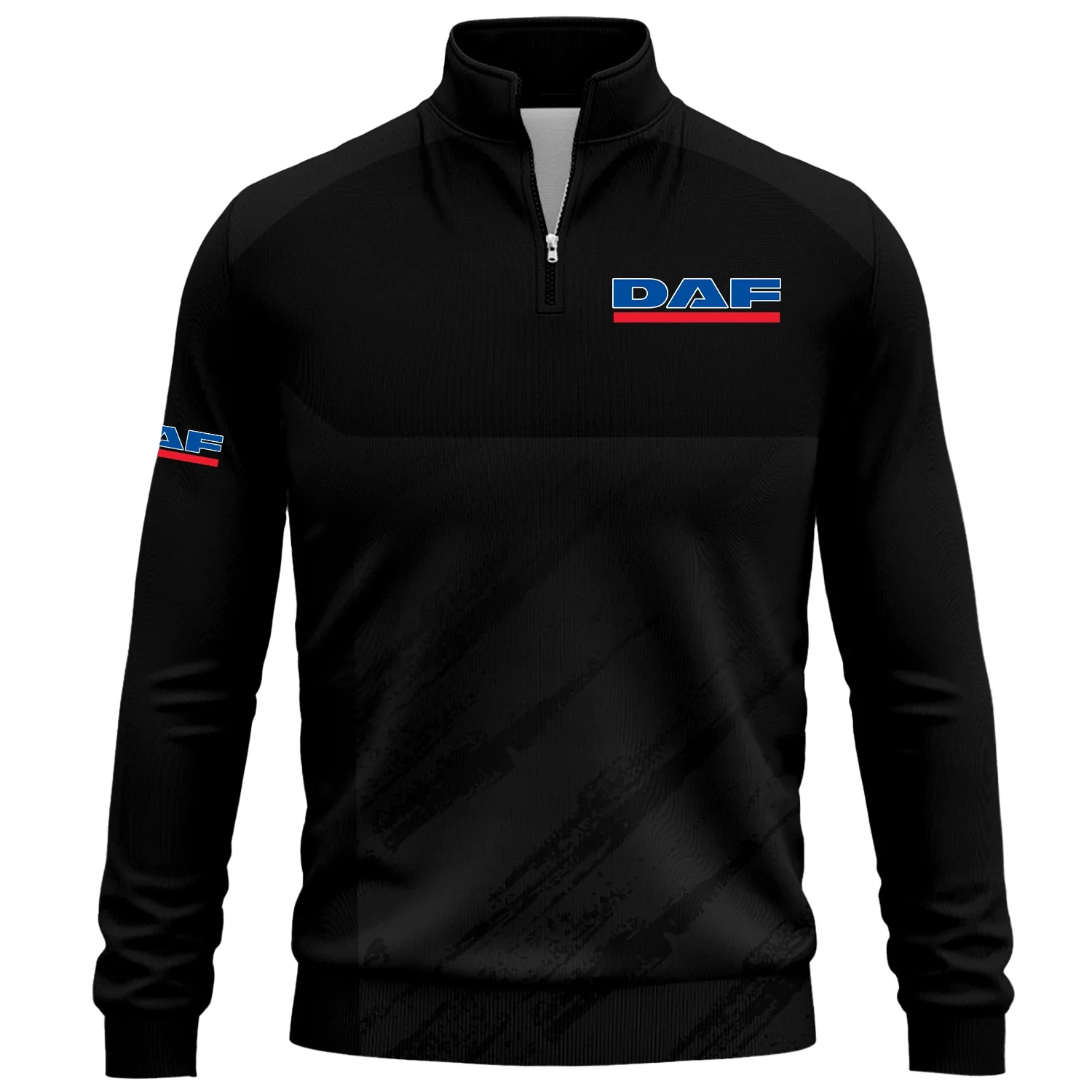 DAF Trucks Exclusive Logo Quarter-Zip Sweatshirt OUFAQTZ3D0819004DAZ – DAF Trucks Sweatshirt