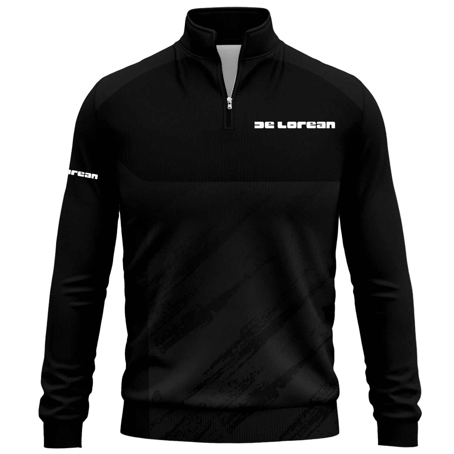 DeLorean Exclusive Logo Quarter-Zip Sweatshirt OUFAQTZ3D0819004DLZ – DeLorean Sweatshirt DeLorean Exclusive Logo Quarter-Zip Sweatshirt OUFAQTZ3D0819004DLZ – DeLorean Sweatshirt