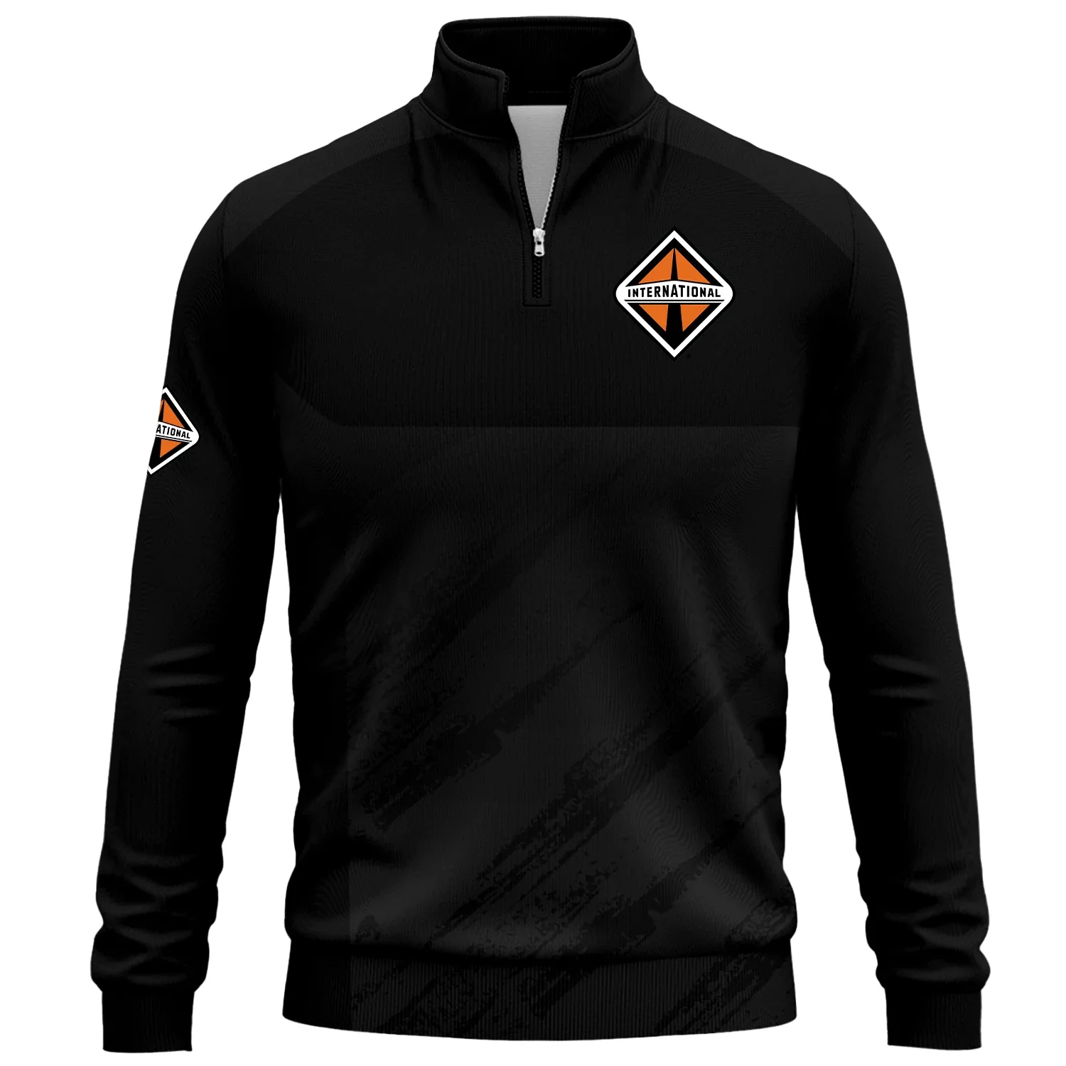 International Trucks Exclusive Logo Quarter-Zip Sweatshirt OUFAQTZ3D0819004INZ – International Trucks Sweatshirt